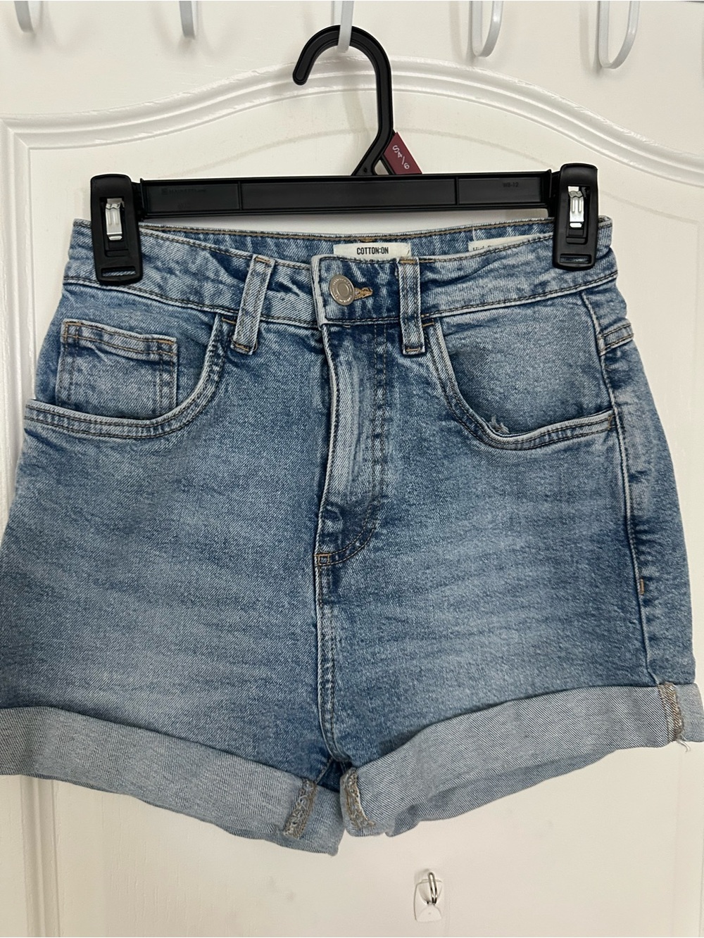 Cotton On High Rise Classic Stretch Denim Shorts Size 26